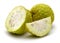 Sliced osage oranges or Maclura