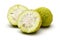 Sliced osage oranges or Maclura