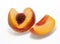 Sliced peach