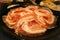 Sliced pork for shabu shabu , sukiyaki
