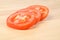 Sliced Red Tomato