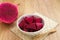 Sliced Red â€‹â€‹Dragon Fruit ( Buah Naga Potong)