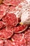 Sliced salami