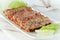 Sliced turkey meatloaf