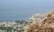 Sliced view of Genoa from Mount Fasce. Genova. Liguria. Italy