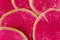 Sliced Watermelon Radish