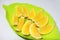 Slices of Orange Fruit