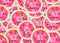 Slices of watermelon background.