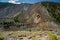 Slide area view of the Earthquake Lake area in Montana, from the 1959 natural disaster