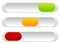 Slider power switches, toggles in 3 states. Power on, standby, p