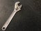 Sliding wrench for industrial on background