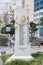 Sliema, Malta - May 9, 2017: Monument dedicated to the Sliema War Dead of 1939 - 1945.