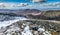 Slieve Donard mountain with snow