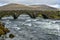 Sligachan Isle of Skye, Old stone bridge with a beautiful panorama