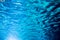 slightly wave seawater surface, taken from below, abstract background