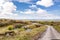 Sligo, Ireland - May 25 2021 : Lukes Bridge is a good place to climb Benbulbin mountain but also famous for car break