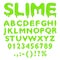 Slime alphabet numbers and symbols