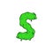 Slime Vector Logo Letter S