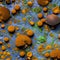 A slimy and gooey texture with slime molds and fungi5, Generative AI