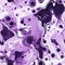 Slimy Marble: A Marbled Abstract Pattern In Purple And Black