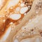 Slimy Marble: A Mystical Fusion Of White And Brown Fluid Acrylics