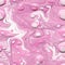 Slimy Marble: Pink Stone With Abstraction Realism