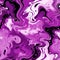 Slimy Marble Purple Stone With Wavy Swirled Surfaces