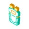 sling accessory for baby isometric icon vector illustration