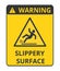 Slippery Surface Symbol