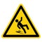 Slippery Symbol Sign, Vector Illustration, Isolate On White Background Label .EPS10