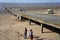 Slipway on the beach, Burnham-on-Sea.