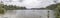 Slipway at Mapourika lake, near Waiho, West Coast, New Zealand