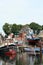 Slipway in use in de harbor of Urk