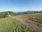 Slope of Klimczok mount 1 117 m in Silesian Beskids near European Bielsko-Biala city in Poland