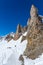 Slope L\'Aiguille Percee near Tignes, France