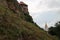 Slope under Esztergomi Basilica in Esztergom