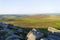 From the slopes of Higger Tor to a hazy Hathersage Moor