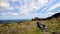 On the slopes of moel siabod snowdonia north wales