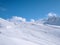 Slopes of Parnassos mountain in a sunny day