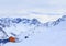 On the slopes of the ski resort of Meribel