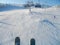 Slopes of ski-resort Ruka Finland