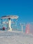 Slopes of ski-resort Ruka Finland