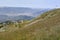 Slopes of a ski resort in summer