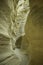 Slot canyon path