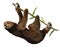 Sloth tropical animal watercolor illustration