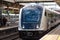 SLOUGH, ENGLAND- 11 September 2022: Elizabeth Line train at Slough train station