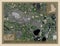 Slough, England - Great Britain. High-res satellite. Labelled po