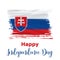 Slovak constitution day. Slovakia Independence Day background