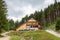 Slovak country cottage in the national park Mala Fatra, Slovakia