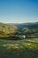 Slovak countryside, meadows in middle europe, mountains